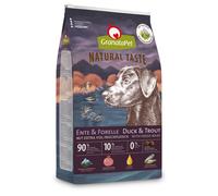 Multipack risparmio! 2 x 10 kg / 12 kg GranataPet Crocchette per cane - 2 x 12 kg Natural Taste Anatra e Trota