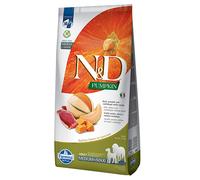 Multipack risparmio! 2 x 12 kg Farmina N&D Crocchette cane - Grain Free Pumpkin Adult Medium/Maxi Anatra, Zucca e Melone cantalupo