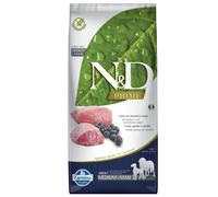 Multipack risparmio! 2 x 12 kg Farmina N&D Crocchette cane - Prime Adult Medium & Maxi Agnello e Mirtillo