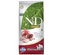 Multipack risparmio! 2 x 12 kg Farmina N&D Crocchette cane - Prime Adult Medium & Maxi Pollo e Melograno