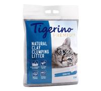 Multipack Risparmio! 2 x 12 kg Lettiera Tigerino Premium - Sensitive (senza profumo)