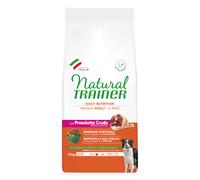 Multipack risparmio! 2 x 12 kg Natural Trainer Medium & Maxi - Medium Adult Prosciutto Crudo
