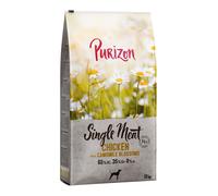 Multipack risparmio! 2 x 12 kg Purizon Crocchette senza cereali per cani - Single Meat Adult Pollo con Zucca e Fiori di camomilla