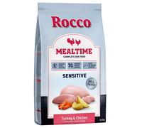 Multipack risparmio! 2 x 12 kg Rocco Mealtime Crocchette per cani - Sensitive Tacchino & Pollo