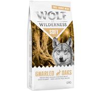 Multipack risparmio! 2 x 12 kg Wolf of Wilderness Adult Soft Crocchette semi-umide per cani - "Rocky Spires" - Pollo allevato all'aperto & Coniglio