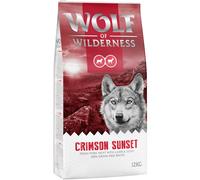 Multipack risparmio! 2 x 12 kg Wolf of Wilderness Crocchette senza cereali per cane - Crimson Sunset - Agnello & Capra