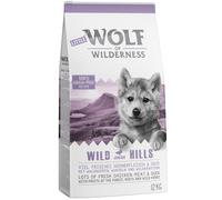 12 + 2 kg gratis! 14 kg Wolf of Wilderness - Adult ""Green Fields"" - Agnello