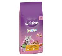 Multipack risparmio! 2 x 14 kg Whiskas Crocchette per gatti - Junior Pollo