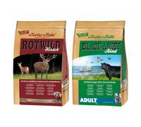 Multipack risparmio! 2 x 15 kg Markus-Mühle Crocchette per cane - Mix 3: Cervo & Black Angus