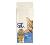 Multipack risparmio! 2 x 15 kg PURINA Cat Chow Crocchette per gatto - 3in1 ricco in Tacchino