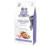 Multipack risparmio! 2 x 7 kg Brit Care Grain-Free Crocchette per gatti - Sterilized Weight Control