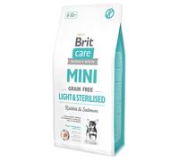 Multipack risparmio! 2 x Brit Care Crocchette cane - 2 x 7 kg Mini Grain Free Light & Sterilised