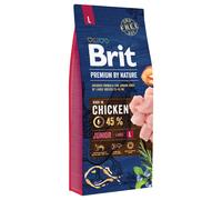 Multipack risparmio! 2 x Brit Premium by Nature Crocchette cane - 2 x 15 kg Junior L