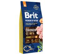 Multipack risparmio! 2 x Brit Premium by Nature Crocchette cane - 2 x 15 kg Junior M
