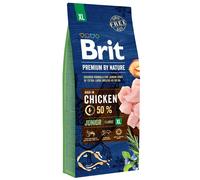 Multipack risparmio! 2 x Brit Premium by Nature Crocchette cane - 2 x 15 kg Junior XL