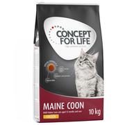 Prezzo speciale! 9 / 10 kg Concept for Life Crocchette per gatti - 10 kg Maine Coon Adult