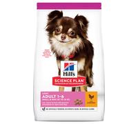 Multipack risparmio! 2 x Hill's Science Plan Crocchette per cani - 2 x 6 kg Adult 1-6 Light Small & Mini con Pollo