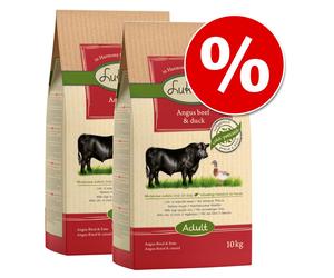 Multipack Risparmio! 2 x Lukullus Crocchette per cani - 2 x 10 kg Manzo & Oca