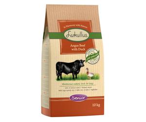 Multipack Risparmio! 2 x Lukullus Crocchette per cani - 2 x 10 kg Senior Angus & Anatra