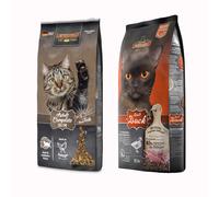 Multipack risparmio! 2x Leonardo Crocchette gatto - Mix 2: Adult Complete 32/16 + Adult Anatra (2 x 15 kg)
