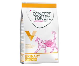 Multipack risparmio! 3 x 3 kg Concept for Life Veterinary Diet - Urinary