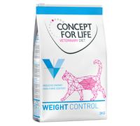 Multipack risparmio! 3 x 3 kg Concept for Life Veterinary Diet - Weight Control