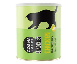 Multipack risparmio! 3 x Cosma Snackies Maxi Tube - 3 x Pollo 160 g (480 g)