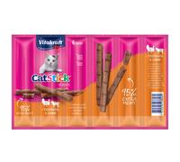 Multipack risparmio! 48 x 6 g Vitakraft Cat Stick Mini - Tacchino & Agnello