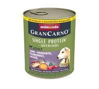 Multipack risparmio! animonda GranCarno Adult Superfoods 24 x 800 g - Agnello + Amaranto, Mirtilli rossi, Olio di salmone