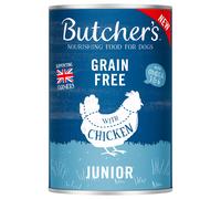 Multipack risparmio Butcher’s Original Grainfree Junior 48 x 400 g - Pollo