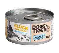 Multipack risparmio! Dogs'n Tiger Cat Filet 24 x 70 g - Filetto di pollo e salmone
