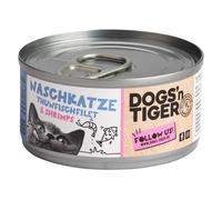 Multipack risparmio! Dogs'n Tiger Cat Filet 24 x 70 g - Filetto di tonno e gamberetti