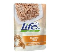 Multipack risparmio! Life Cat Natural Adult Buste 24 x 70 g umido gatto - Filetti di Pollo