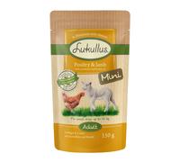 Multipack risparmio! Lukullus Naturale Adult Mini senza cereali 48 x 150 g - Pollame & Agnello