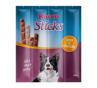 Multipack risparmio! Rocco Sticks 3 x 12 pz Snack per cani - Manzo & Pollo