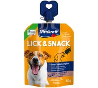 Multipack risparmio! Vitakraft Lick & Snack SmartTrain Complex 16 x 60 g - Salsiccia di fegato