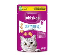 Multipack risparmio! Whiskas Snack - 8 x 40 g Dentabites Pollo