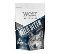 Multipack risparmio! Wolf of Wilderness Snack - Wild Bites 3 x 180 g - The Taste Of Scandinavia: alice, salmone e pollo