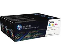 Multipack Toner Originali HP CF370AM 305A (Colori 2600 pagine Conf. 3)