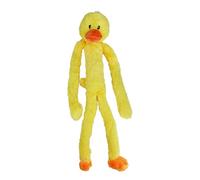 MULTIPET Swingin' Slevin Duck - Giocattolo per cani con cigolio per tutti i cani, extra morbido, per cani, peluche per cani di peluche, per coccole e giocare, grazioso giocattolo per cani (68,6 cm,