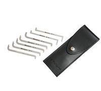 Multipick Elite Dietrich - Set di tensori professionali della linea “Elite”, 7 pezzi, con custodia in vera pelle