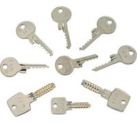 MULTIPICK Set di chiavi a percussione - Set di chiavi a percussione per aprire le serrature di ferramenta più vendute, 9 pezzi, include istruzioni online