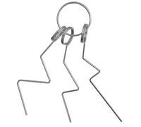 MULTIPICK Spilli di apertura per trappole - 3 x 1,6 mm | Made in Germany | Set di grimaldelli universali - apre quasi ogni porta - Strumento di apertura - Apriserrature professionale