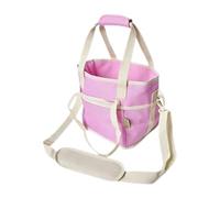 Multiple Beverage Tote- Insulated Four Compartment Carrier, 20x20cm Dimension Bottle Bag, Adjustable Shoulder Strap Support, 7.87in Oxford Textile Hardware | Drink Holder Bag For Outdoor Picnic