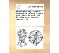 Multiple Contri Acts of Assembly, Passed in the Island of Jamaica, f (Tascabile)