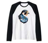 Multiple Exposure Art Falco Pellegrino Pellegrini Maglia con Maniche Raglan