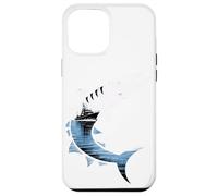 Multiple Exposure Art Grande Barracuda Pesca Pescatore Custodia per iPhone 12 Pro Max