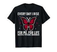 Multiple Myeloma Awareness Warrior Blood Cancer Awareness Maglietta