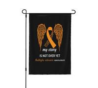 Multiple Sclerosis Awareness Bandiera Da Giardino Colorato Bandiera Da Esterno Appendere Bandiere Da Giardino Per Dormitorio Camera Da Letto Celebrazione 30X45cm