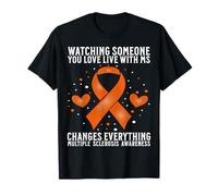 Multiple Sclerosis Awareness Support Apparel MS Awareness Maglietta